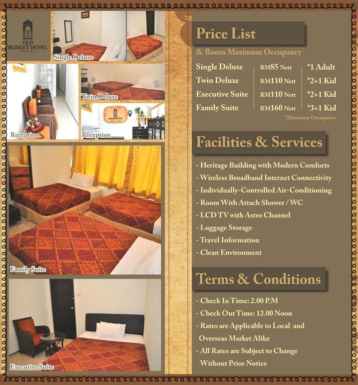 Old Budget Hotel George Town Bagian luar foto